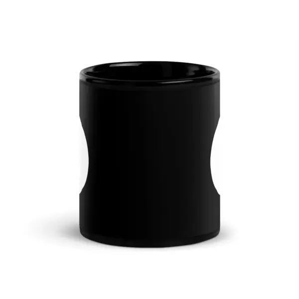 Mug — VOID Dot — Black, 325 ml, front