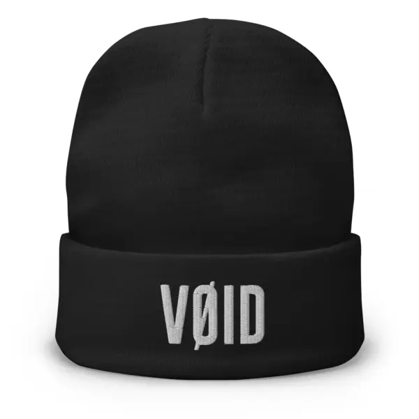 Beanie — VOID Logo, front