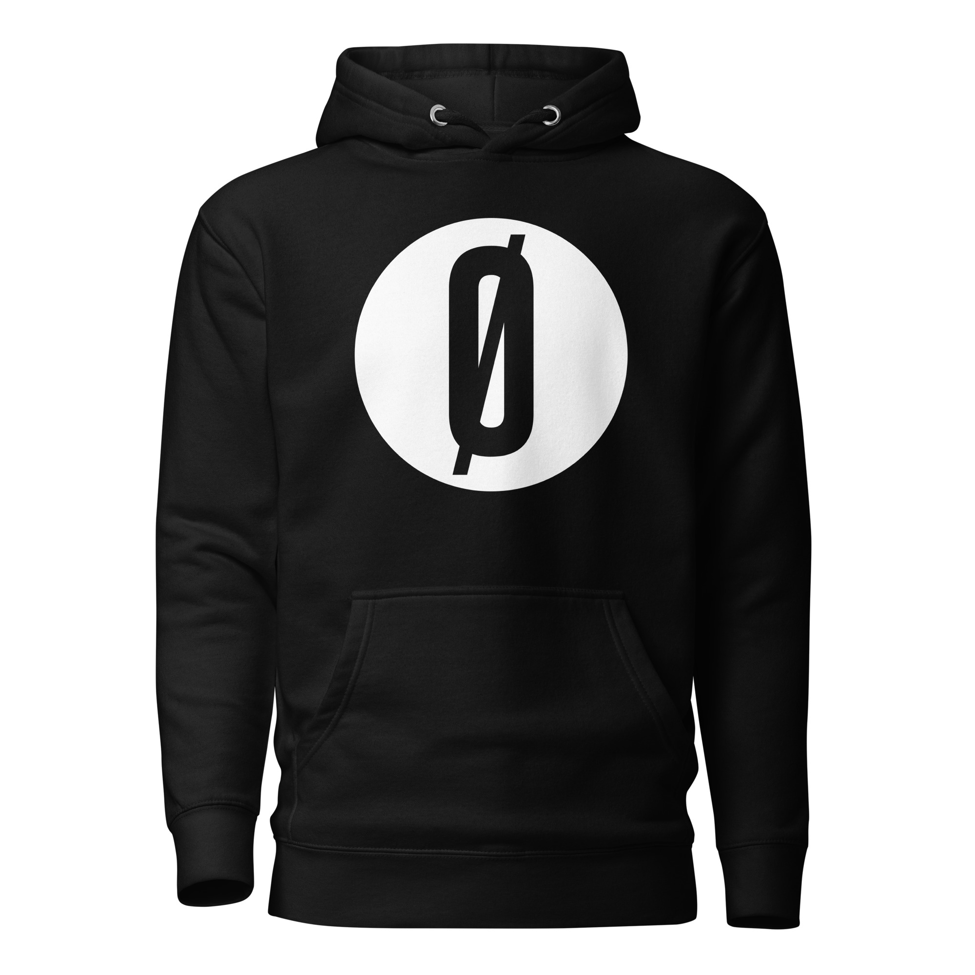 Hoodie — VOID Dot, front