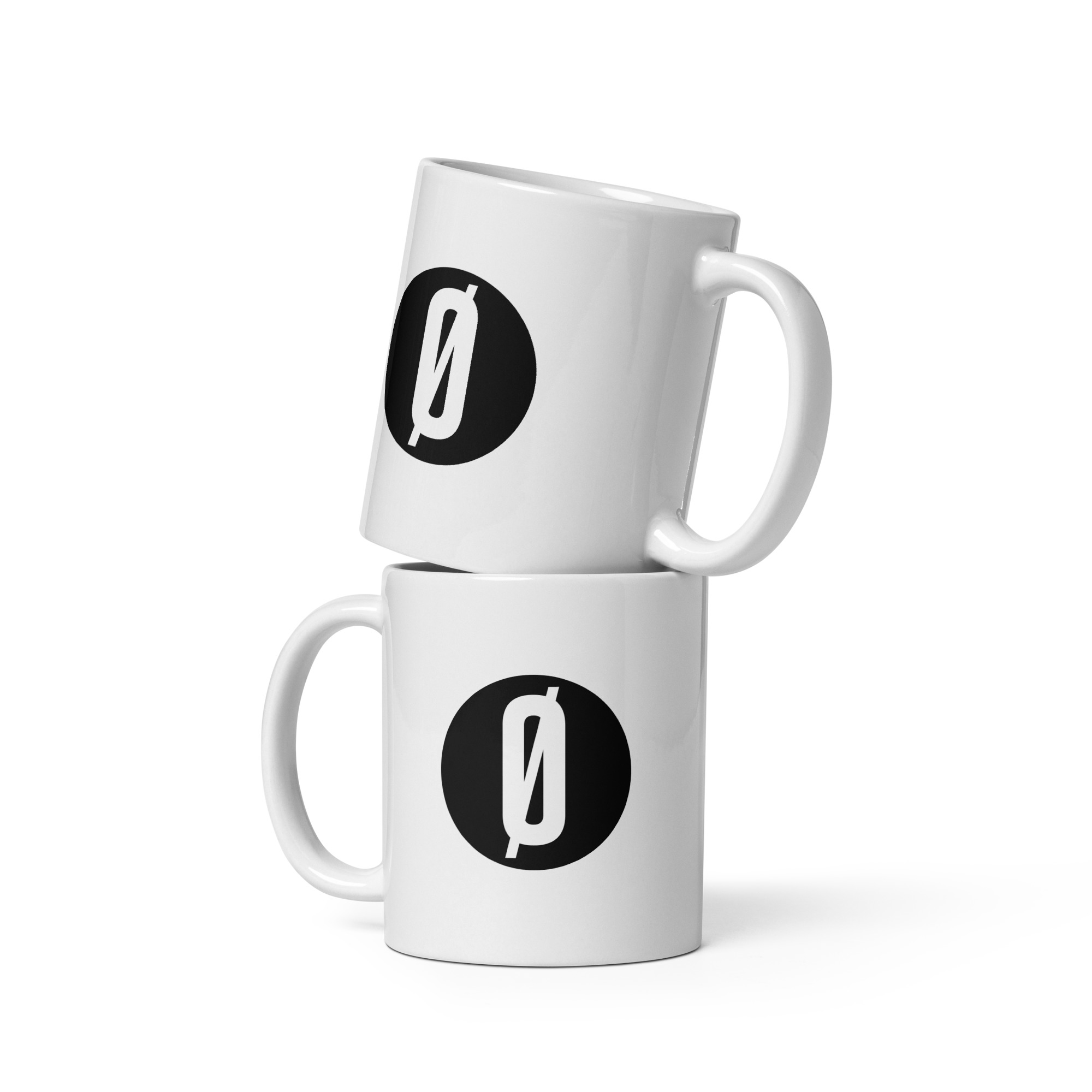 Mug — VOID Dot — White, 325 ml, front